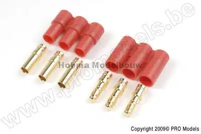 3.5mm goudstekker (3pins), Man. + Vrou