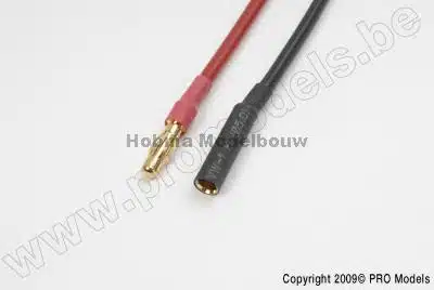 4.0mm goudstekker, Man. + Vrouw., sili