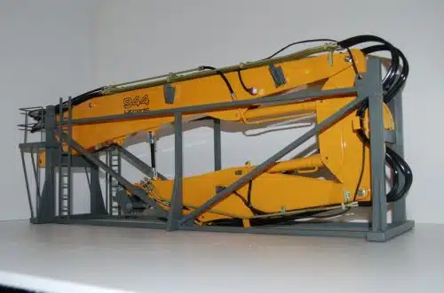 Abbruchausleger fuer Liebherr 944 met kist