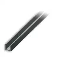 Alfer 25402 Alfer QuadratU. 7,5 Alu blank 1m