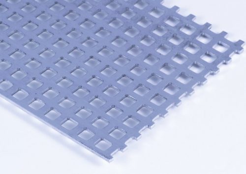 Aluminium grating 140x200x5.7mm