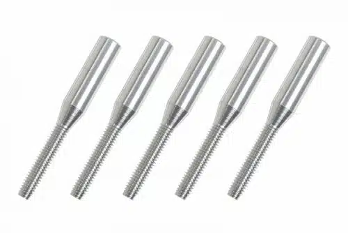 Aluminium kwiklink koppelstuk M2.5 voo