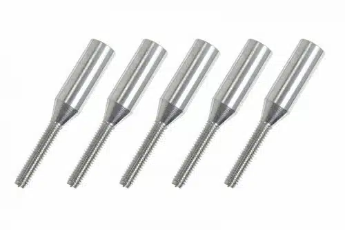 Aluminium kwiklink koppelstuk M2.5 voo
