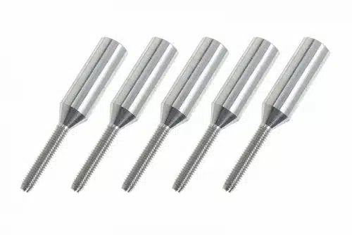 Aluminium kwiklink koppelstuk M2.5 voo