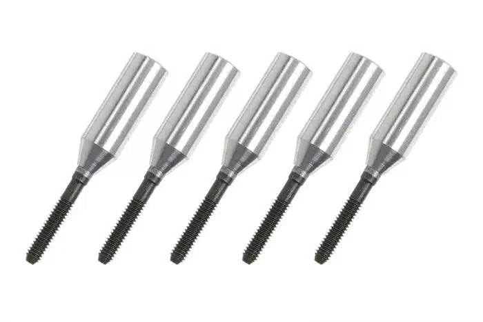 Aluminium kwiklink koppelstuk M2 voor