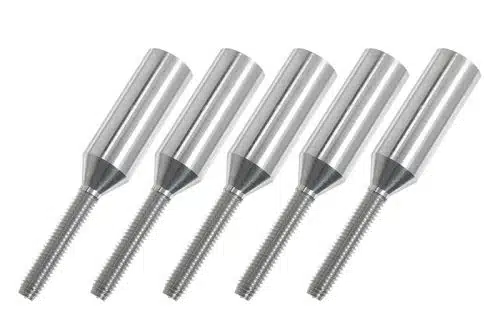 Aluminium kwiklink koppelstuk M3 voor