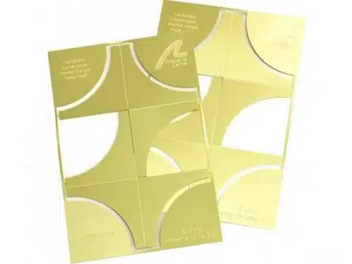 Artesania 27315 set 4 cantoneras laton No2