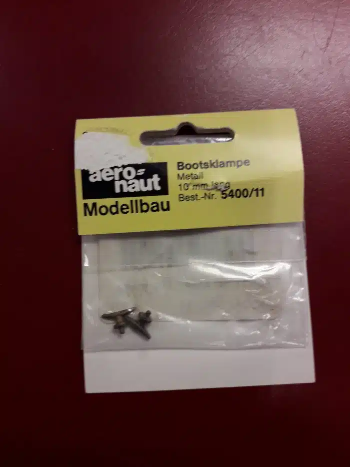 BOOTSKLAMPE MS 10MM 2S