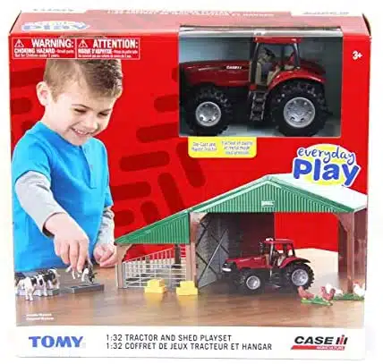 BRITAINS 47019 everydag PLAY ( stal met tractor en dieren )