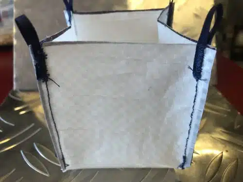 Big Bag blauw bandje