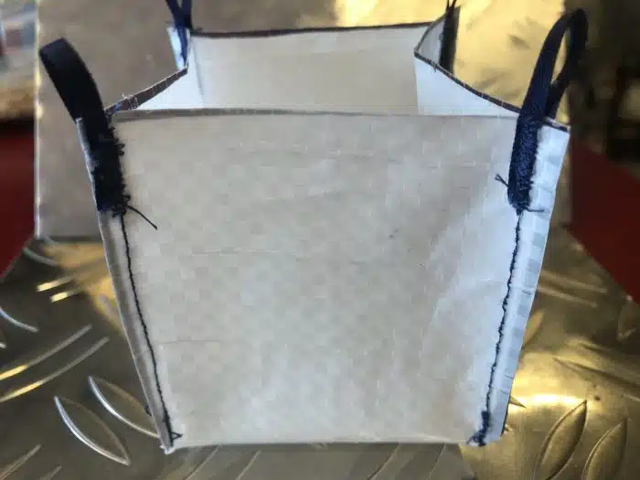 Big Bag blauw bandje