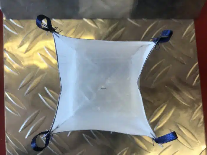 Big Bag blauw bandje