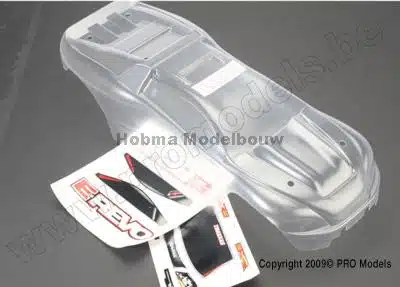 Body, E-Revo (clear, requires painting) tra5611