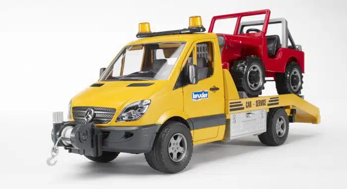 Bruder 02535 Mercedes Sprinter met Jeep