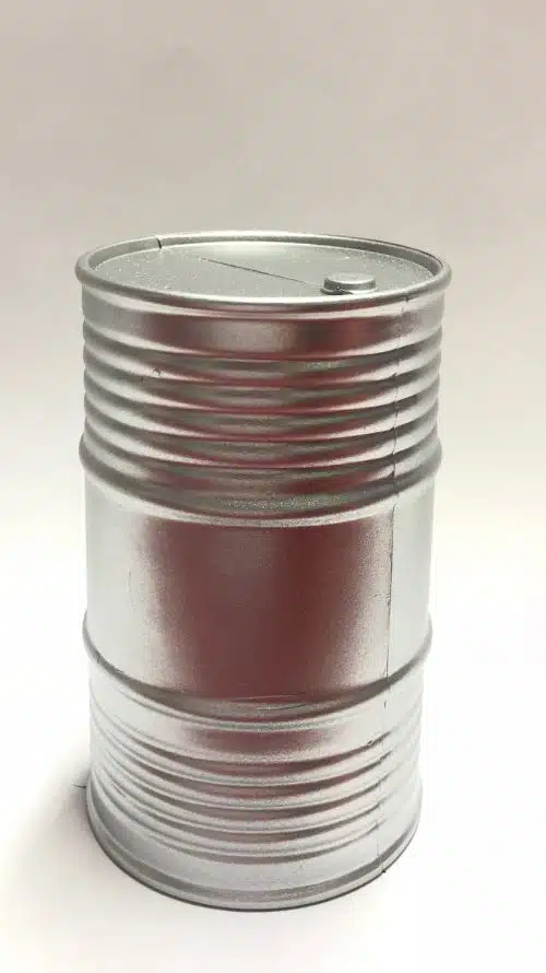 CRAWLER Oil barrel zilver