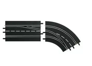 Carrera 30365 Lane change curve right, out to in