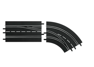 Carrera 30365 Lane change curve right, out to in