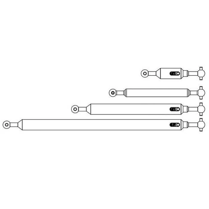 Carson 907639 Aandrijfassen set (4) 6x6 aanpasbaar