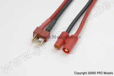 Conversie kabel Deans Vrouw. > 3.5mm g
