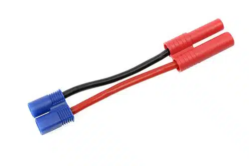 Conversie kabel E-Flite Man. > 4mm gou