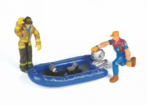 Dinghy with figures