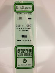 Evergreen 110 strip 0,28x2,84