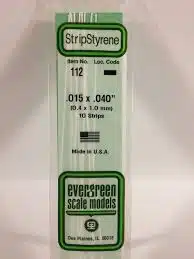 Evergreen 112 strip 0.4x1