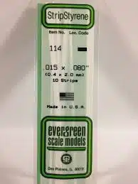 Evergreen 114 strip 0.4x2