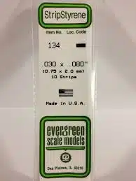 Evergreen 134 strip 0.8x2