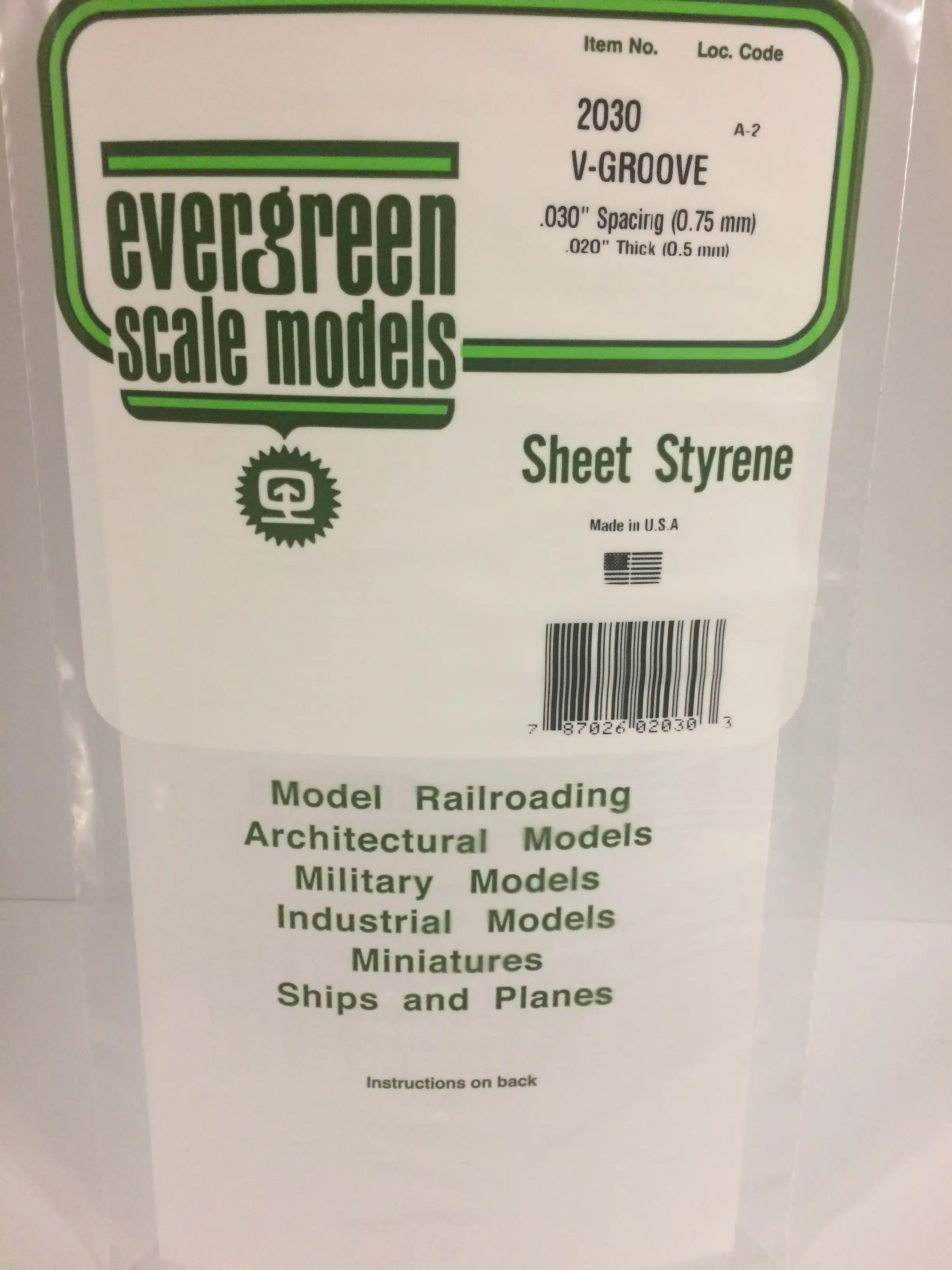 Evergreen 2030 plankbreedte 0.8