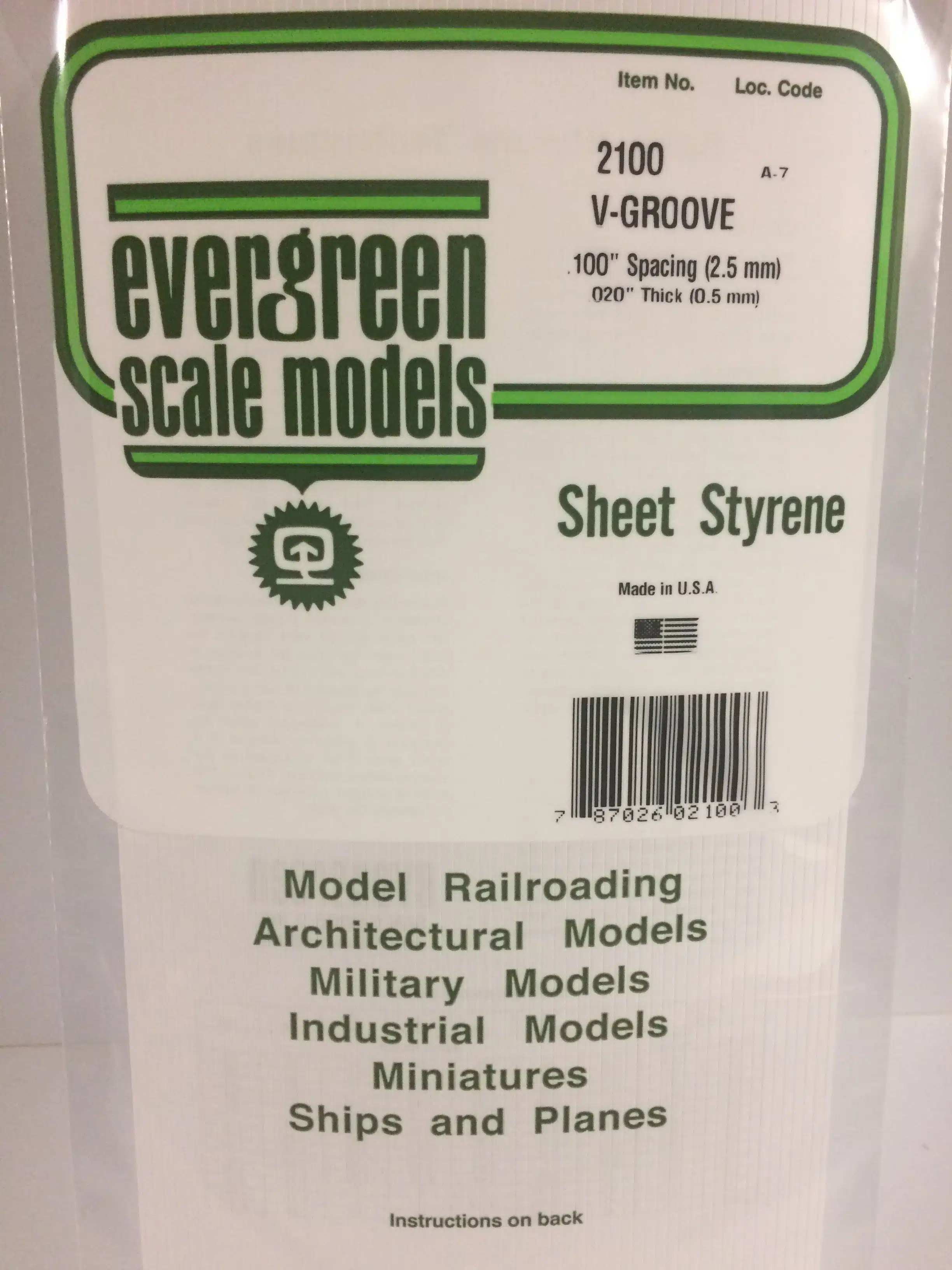 Evergreen 2100 plankbreedte 2.5