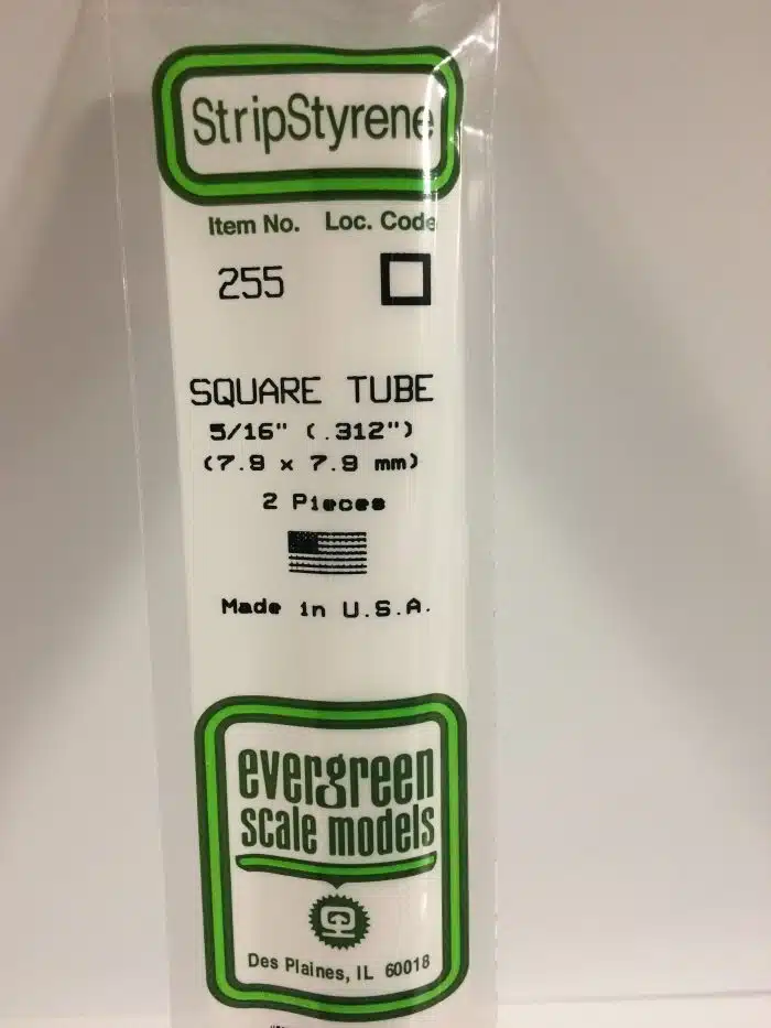 Evergreen 255 Vierkante pijp 7.9
