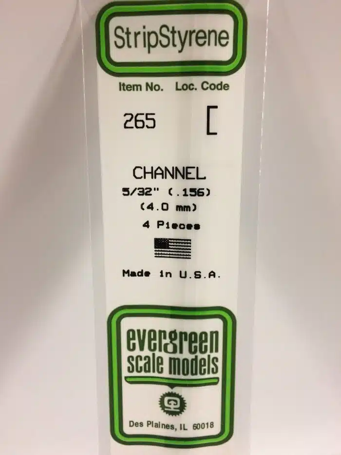 Evergreen 265 U-profiel 4