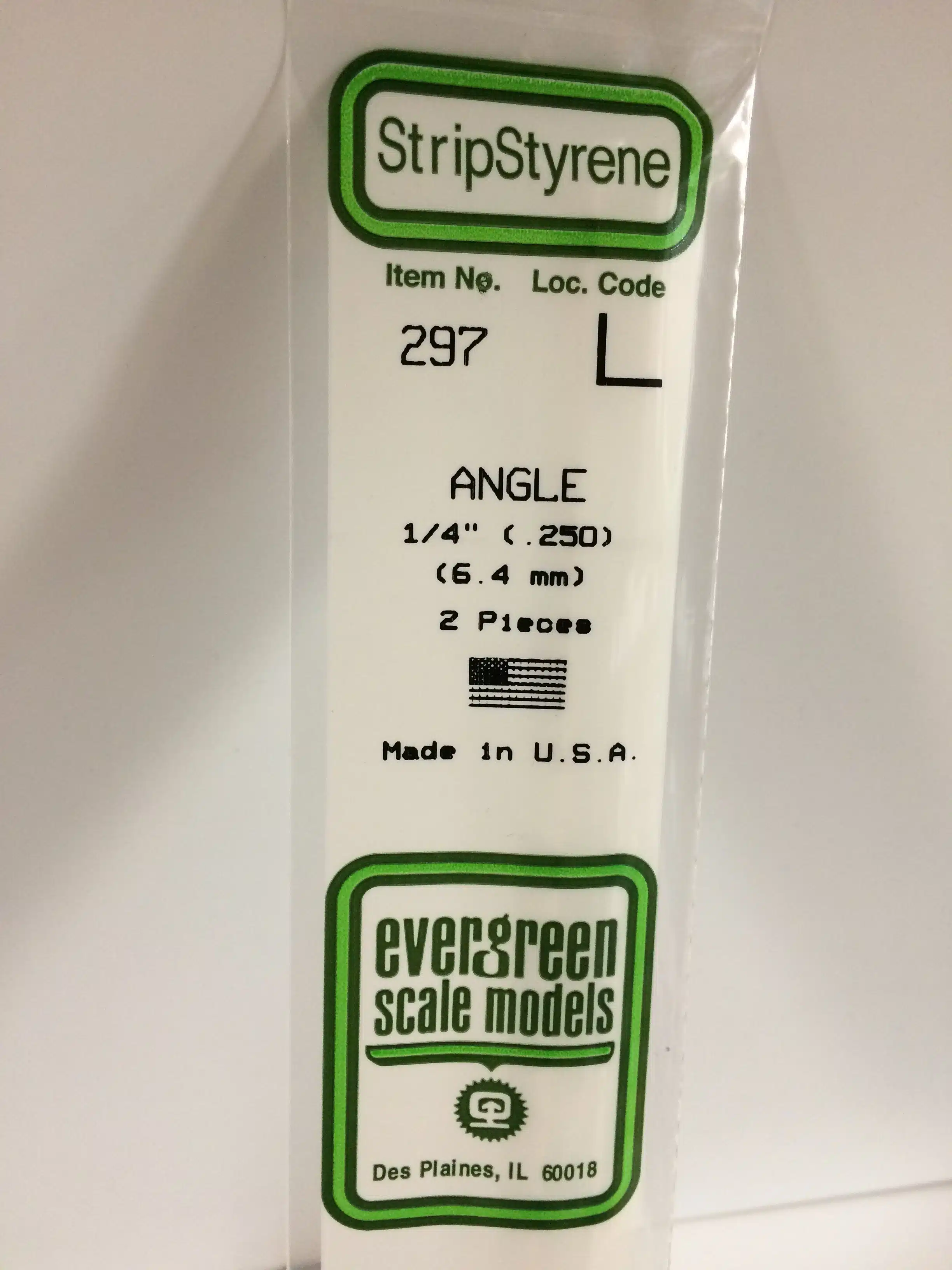 Evergreen 297 Hoekprofiel 6.4