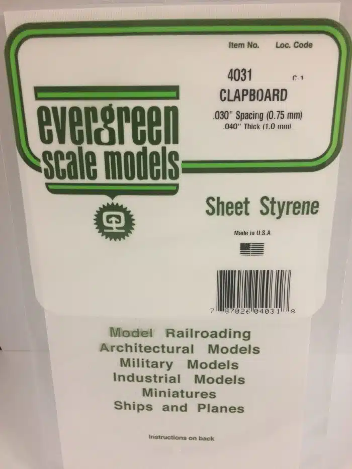 Evergreen 4031 plankbreedte 0.8