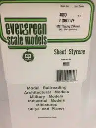 Evergreen 4080 plankbreedte 2
