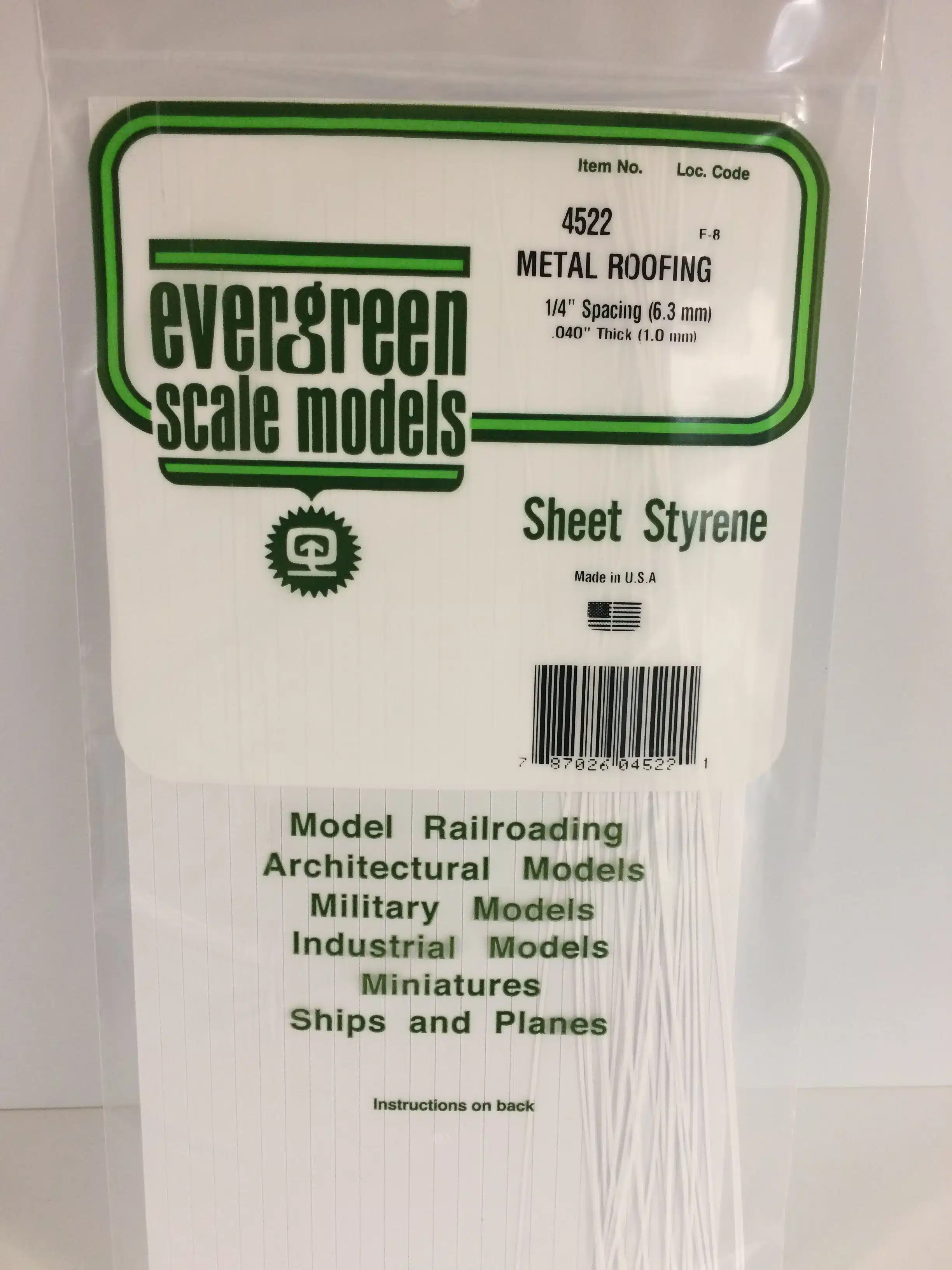 Evergreen 4522 plankbreedte 6,3