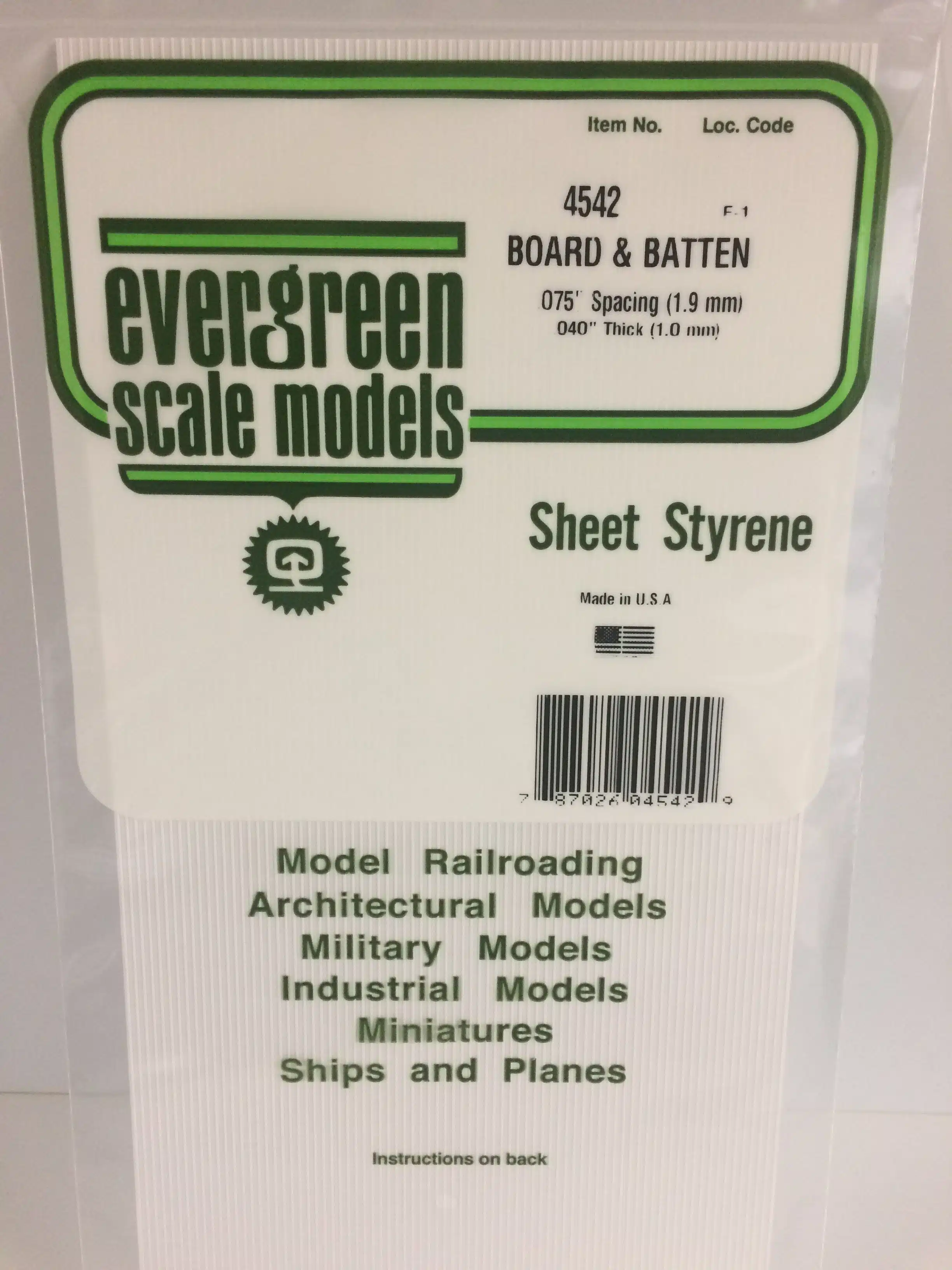 Evergreen 4542 Plankbreedte 1.8