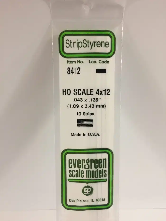 Evergreen 8412 strip 1,09x3,43
