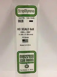 Evergreen 8608 strip 1,6x2,29