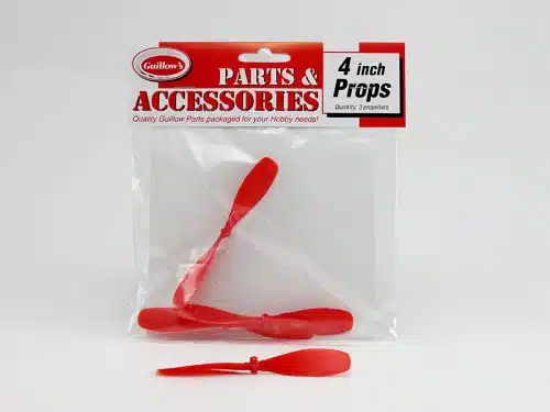 GUILLOW'S 125 4" PLASTIC PROPELLER 3pcs.