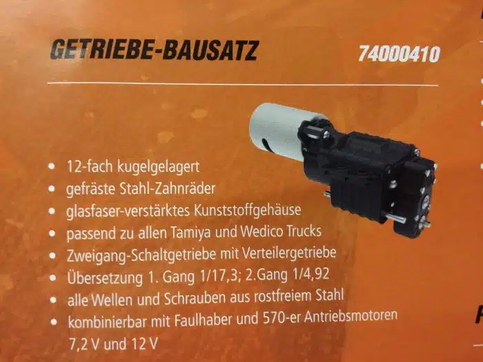 Getriebe Bausatz