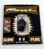 Gloei plug Rossi 8 cold voor nitro benzine 15 tot 30 cc