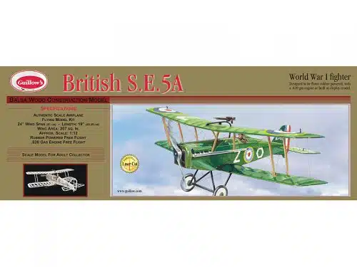 Guillows 202 BRITISH SE5A 61CM