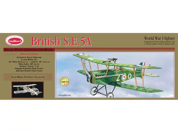 Guillows 202 BRITISH SE5A 61CM