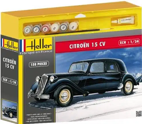 Heller 50763 Citroen 15CV & Paint 1:24
