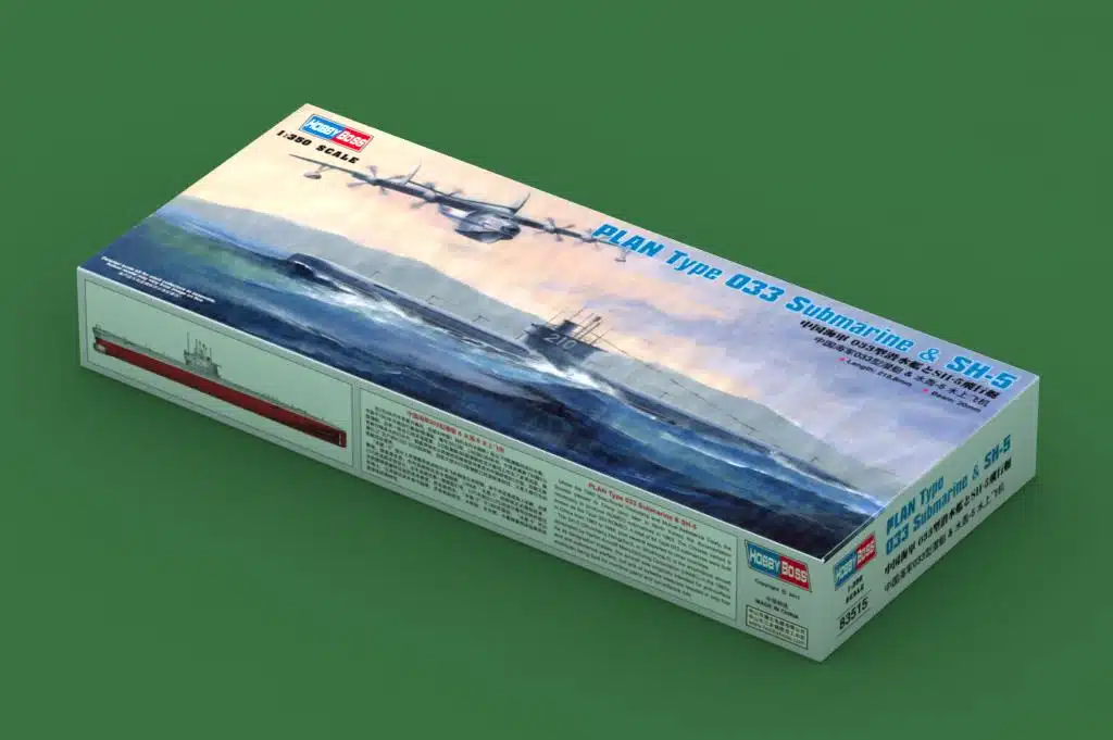 Hobby Boss 83515 PLAN TYPE 033 SUBMARINE & SH-5