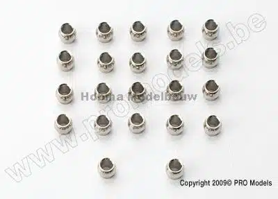 Hollow balls, steel (machined)