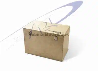 Holzbox 535 x 281 x 354 Birke fingerge