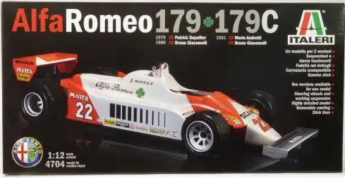 ITALERI 4704 Alfa Romeo 179 179c